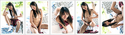 Amber Chan in 'Plaid Pretty'